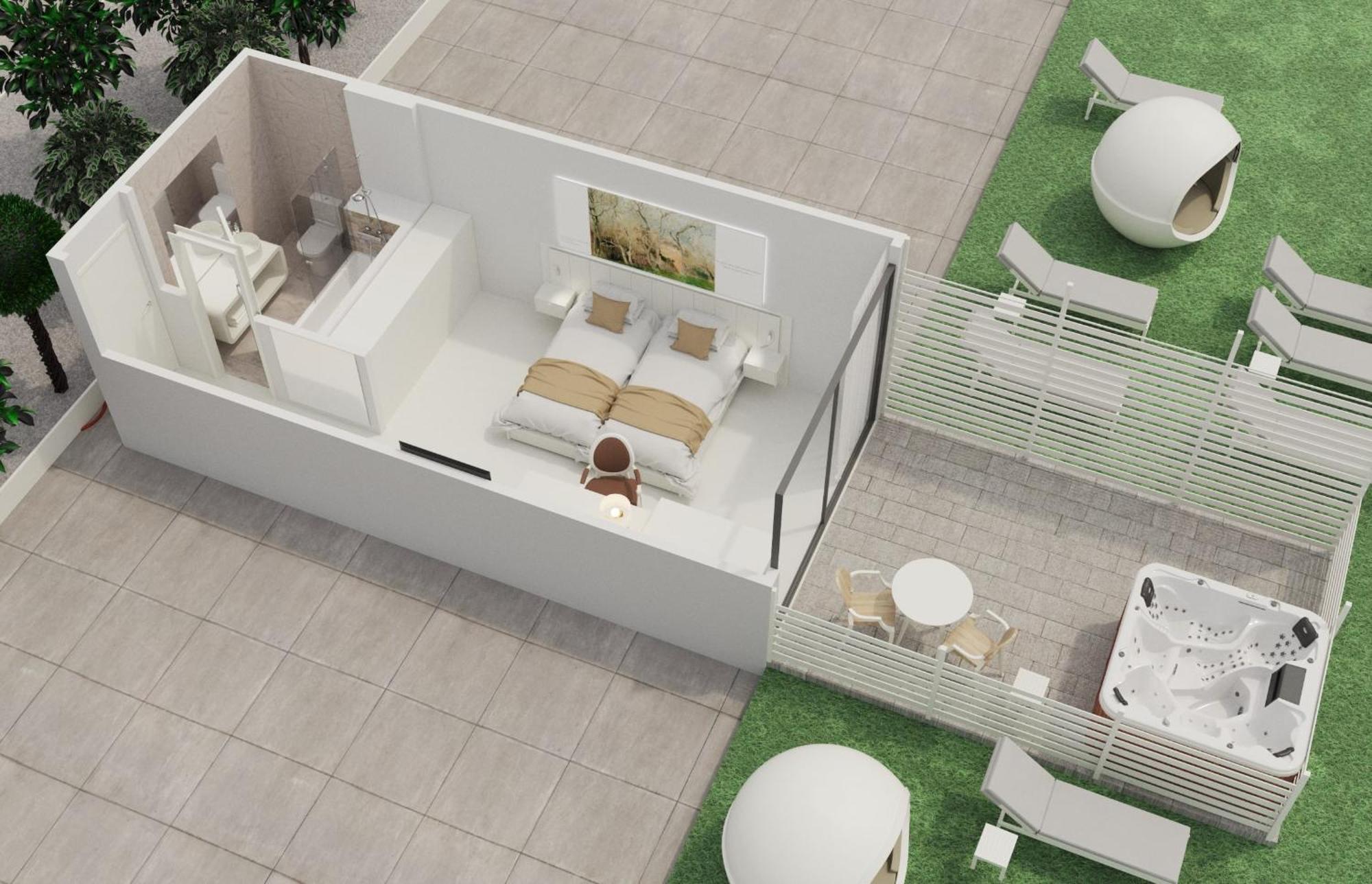 Villa Luz Design & Art Hotel ガンディア エクステリア 写真